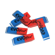 Ластик красно-синий EVOffice  уп.40шт/2400шт Р240