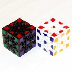 Головоломка Кубик 60мм геометрич шарниры (черный, белый) уп.6/216 В-84