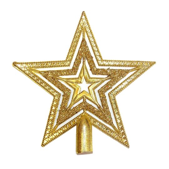 Новогоднее украшение Звезда 18,5см  уп.1шт арт. ХМ-19216