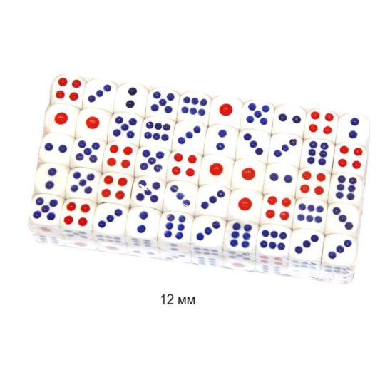 Набор игральных кубиков 100в1 L уп1/300шт Р-2480-13